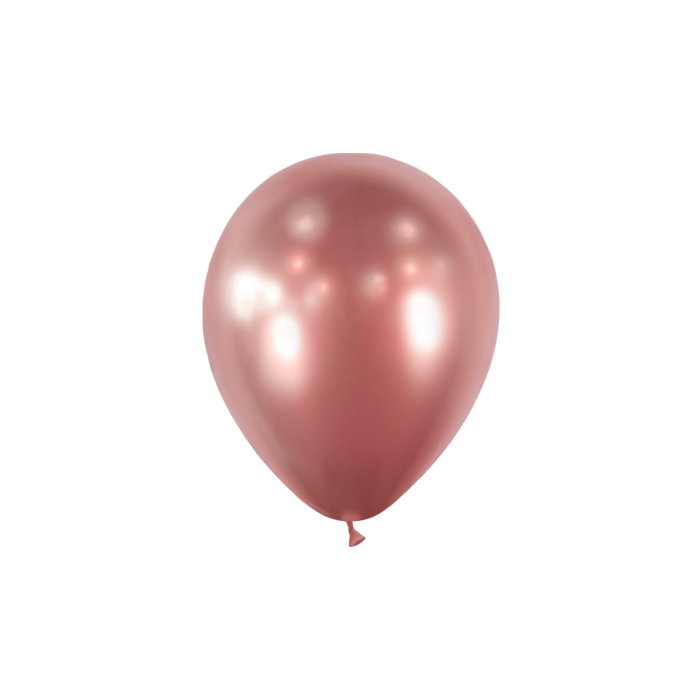 Balão Latex Cromado Malva - 12cm  ( Saco 100 ) - Image 1