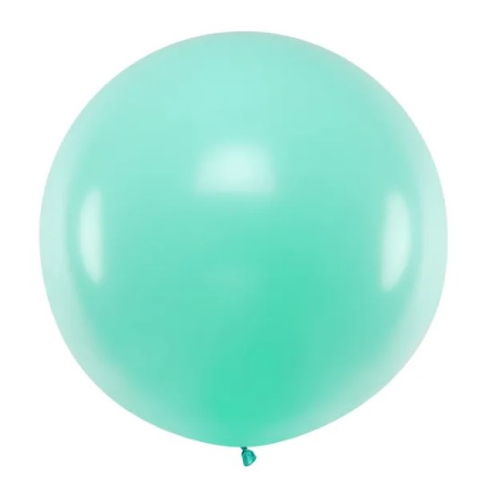 Balão Látex Menta - 100cm - Image 1