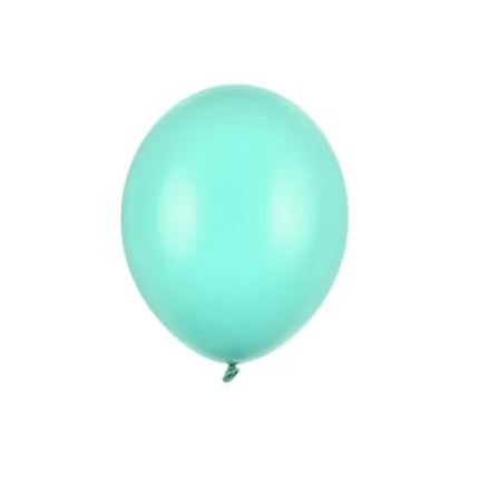 Balão Latex Menta Claro - 12cm ( Saco 100 )
