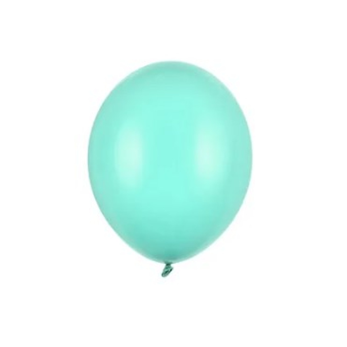 Balão Latex Menta Claro - 12cm ( Saco 100 ) - Image 1