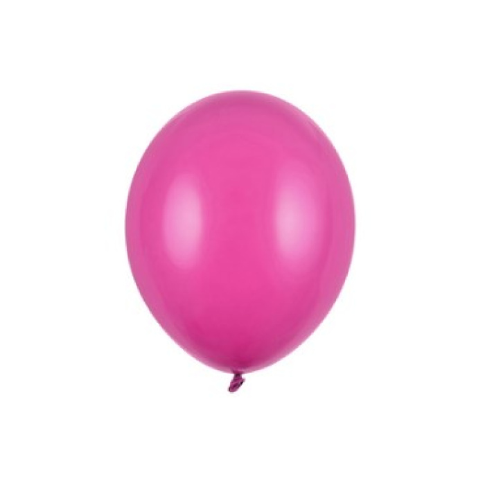 Balão Látex Rosa Forte - 12cm ( Saco 100 ) - Image 1