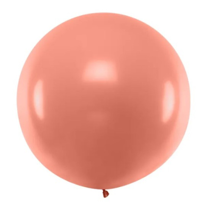 Balão Látex Rose Gold Metalizado - 100cm