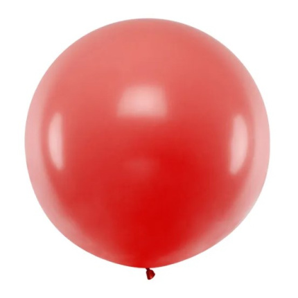 Balão Látex Vermelho Poppy - 100cm