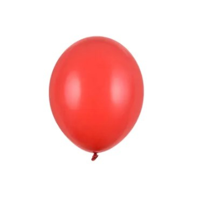 Balão Latex Vermelho Poppy - 12cm - Image 1