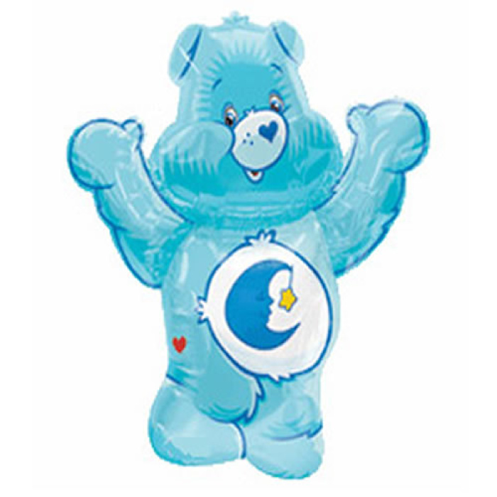 Balão Urso Azul Care Bears Super Shape- 76cm - Image 1