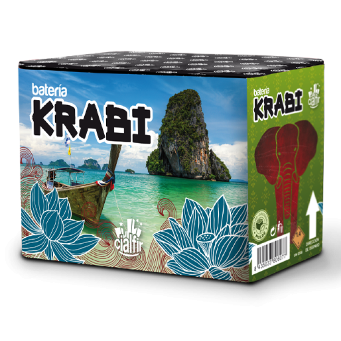 Bateria Fogo Artificio 32 Disparos - Krabi - Image 1