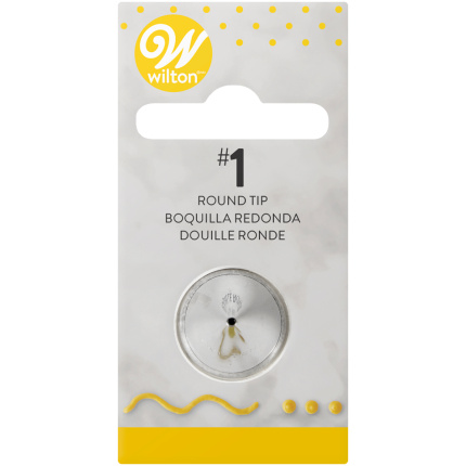 Bico de Pasteleiro Redondo Wilton - #001