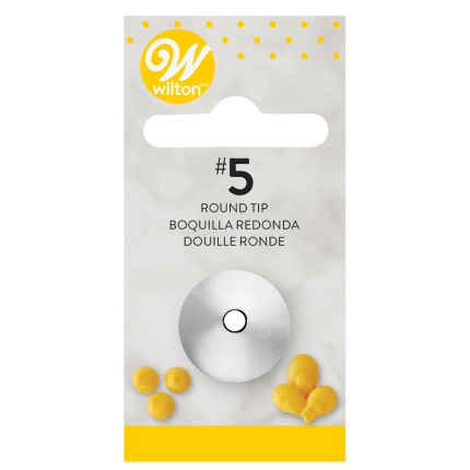 Bico de Pasteleiro Redondo Wilton - #005