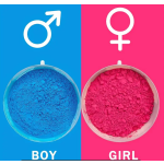Bola Futebol de Pó Colorido para Revelação de Sexo - Image 2