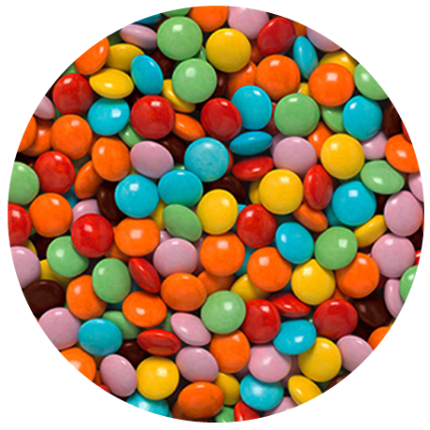 Bolinhas Coloridas - 250Gr
