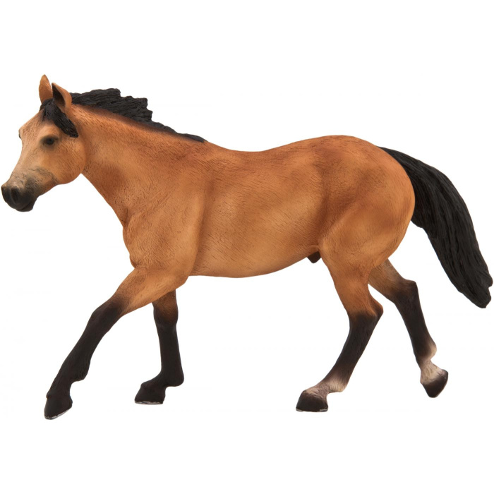 Boneco Miniatura Cavalo Castanho Camurça - Image 1