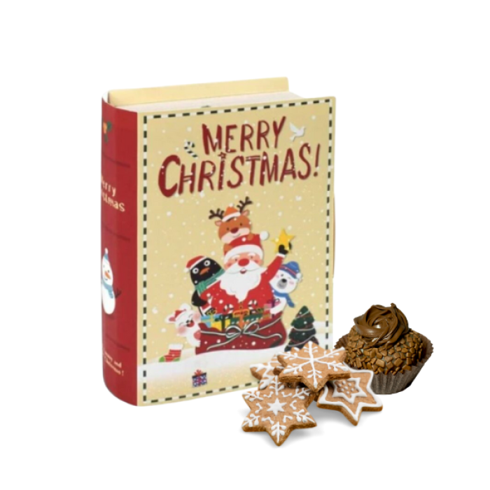 Caixa Cartolina Livro Pai Natal - Image 1