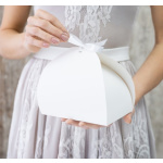 Caixas Grandes Brancas com Fita Cetim para Personalizar - Pack.10 - Image 2