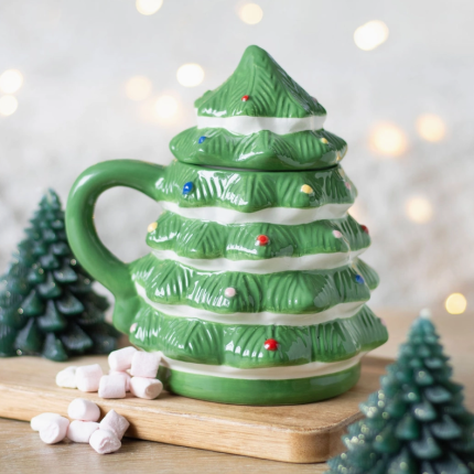 Caneca Arvore de Natal Verde