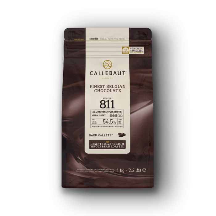 Chocolate Callebaut Negro 811 - 1kg - Image 1