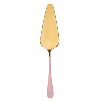 Faca Para Bolo ( Ouro e Rosa ) - Miss Étoile