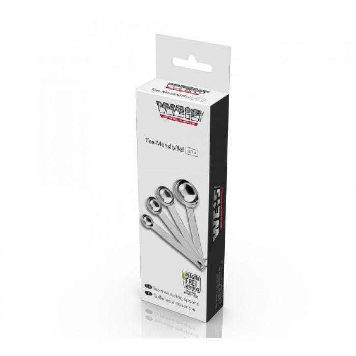 Colheres de  Medida Inox - 4 Pcs - Image 2