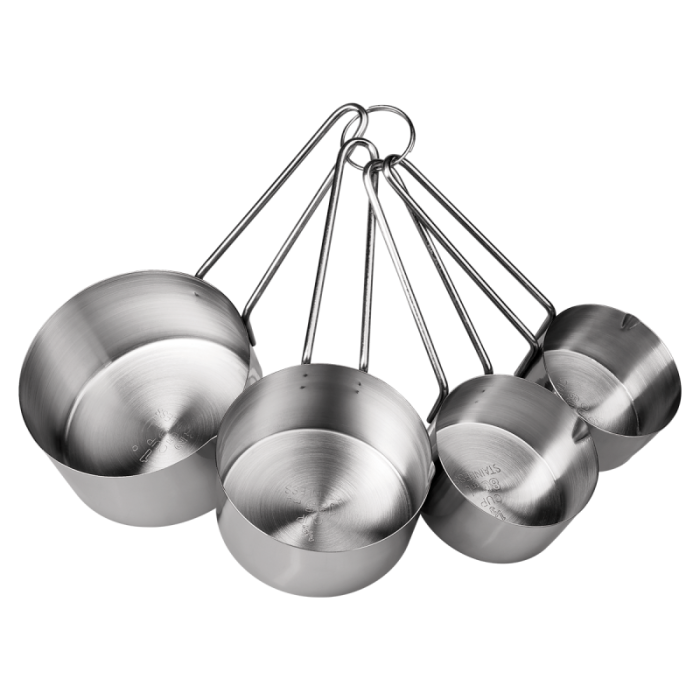 Colheres de  Medida Inox - 4 Pcs - Image 3