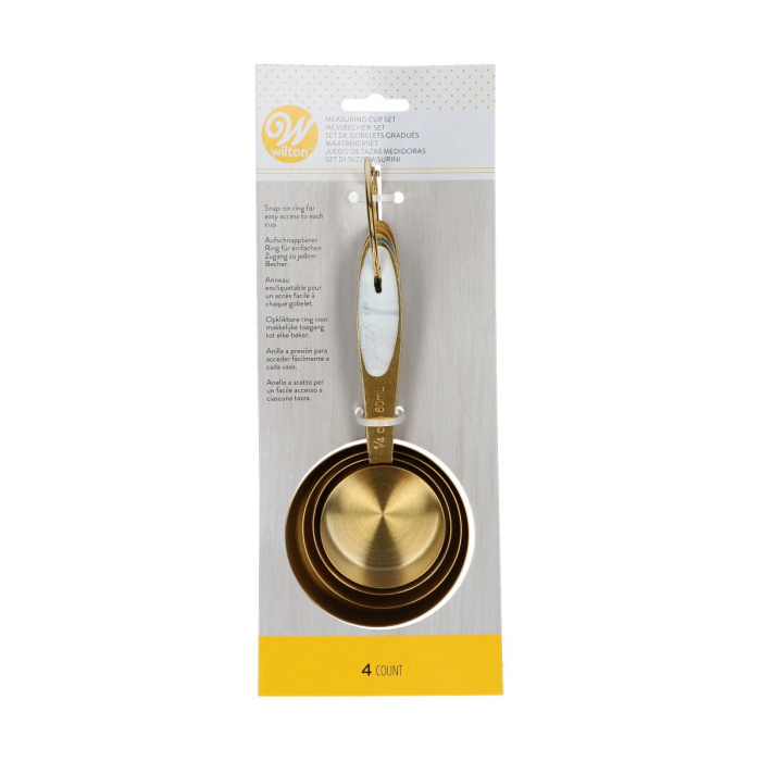 Copos de Medida Metal Wilton - 4 Pcs - Image 3