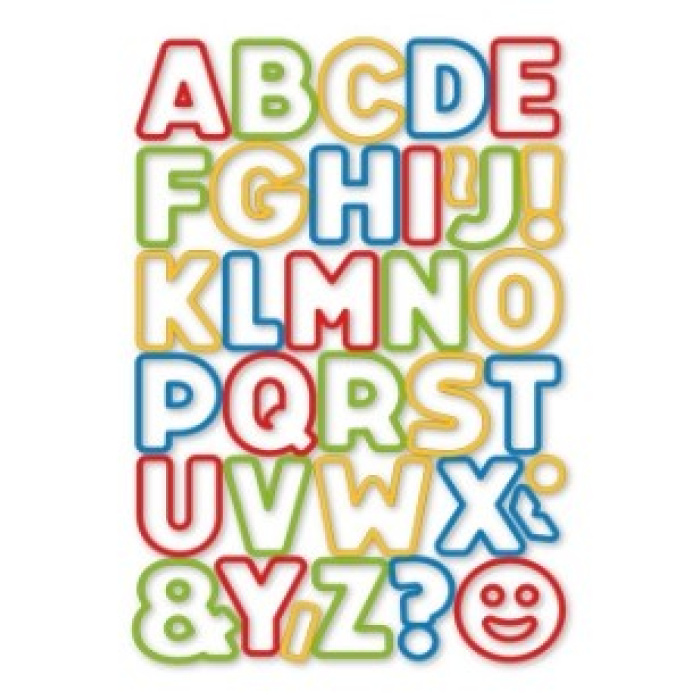 Cortantes de Letras e Símbolos - 34 Pcs - Image 1