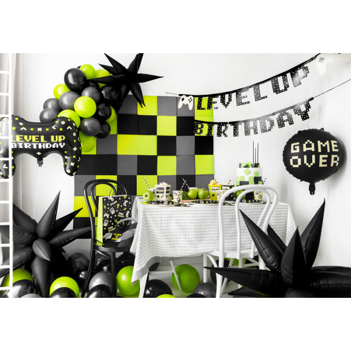 Gaming Banner LEVEL UP Happy Birthday 2.5mts - Image 3