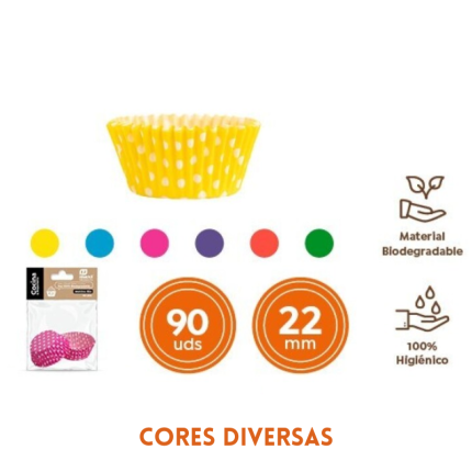 Forminhas Brigadeiro Bolinhas - Pack 90