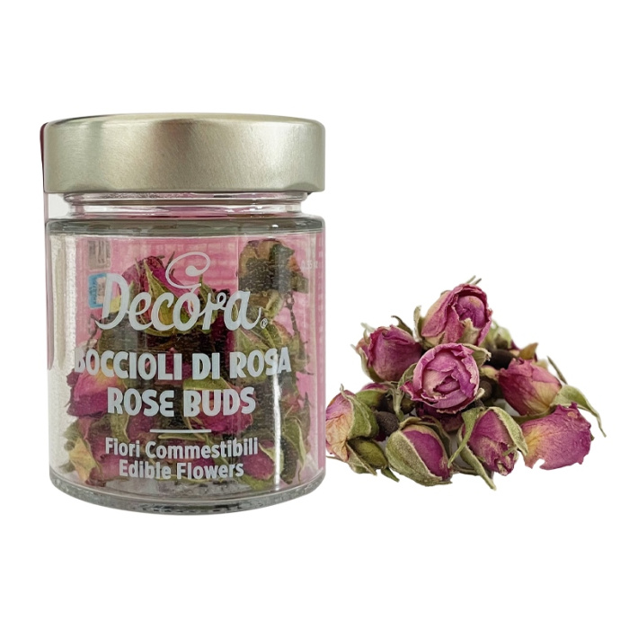 Flores Comestíveis Botões de Rosa - Image 2