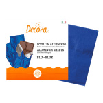Folha Grande Papel para Chocolate - Azul