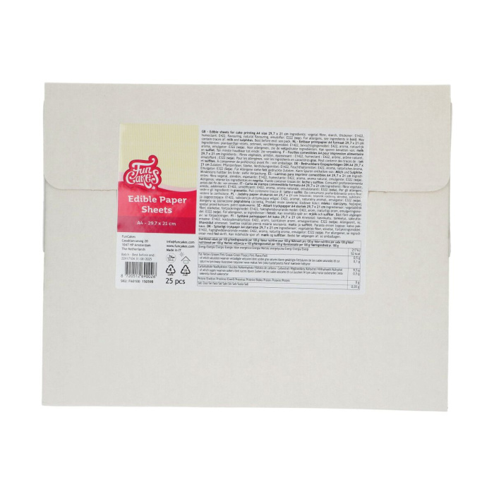 Folha de Pasta Açúcar - Pack 25 - Image 1