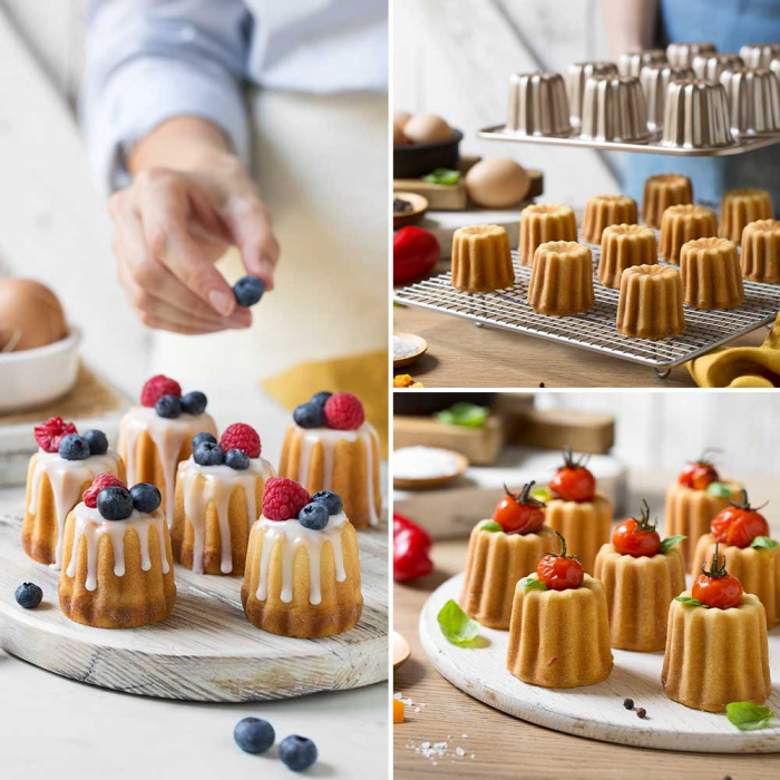 Forma Antiaderente Mini Canelés - Image 1