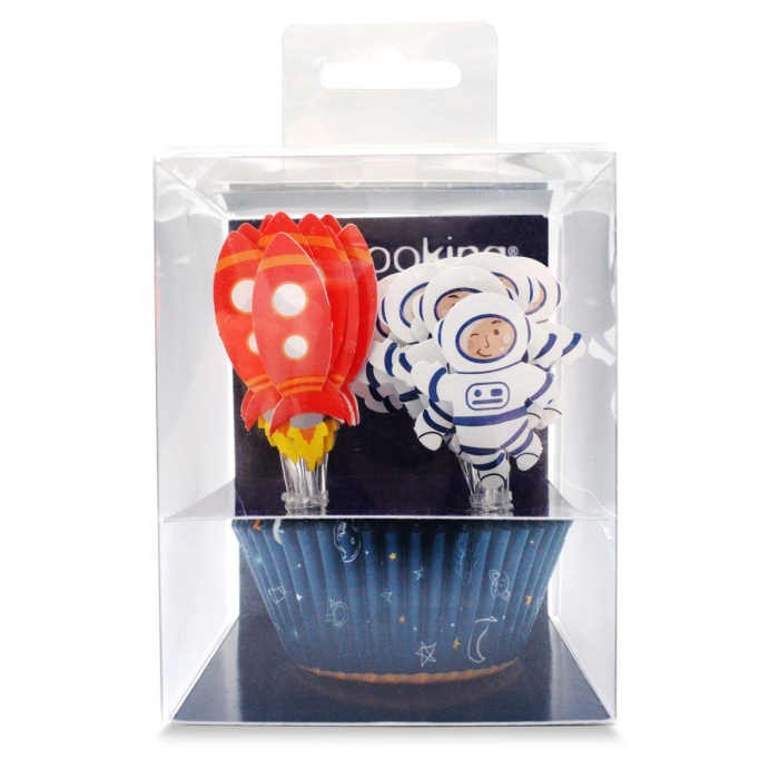 Forma Cupcake e Topos Bolo Espaço - Pack 24 - Image 2