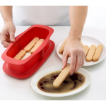 Forma Silicone Retangular com prato de cerâmica 24cm - Lékué - Image 3