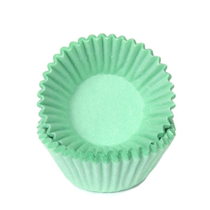 Forminhas Brigadeiro Menta Pastel - Pack 100 - Image 1