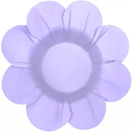 Forminhas de Papel Flor Margarida Lilas - Pack 24