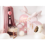 Banner Tecido Algodão OH BABY Rosa - Image 3