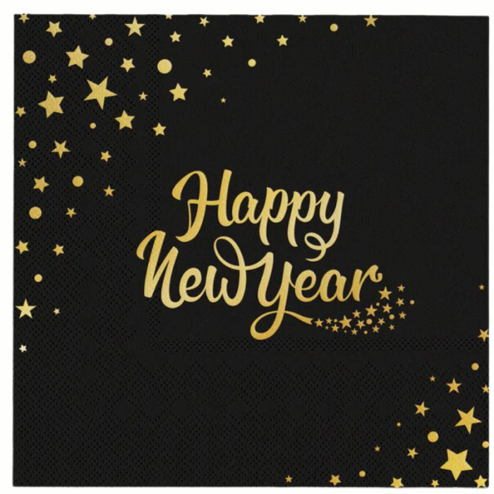 Guardanapos Happy New Year - Pack.10 - Image 1