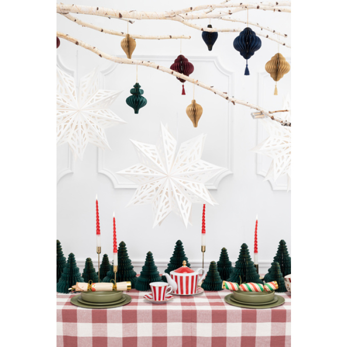 Estrela de Natal Branca 50cm - Image 2