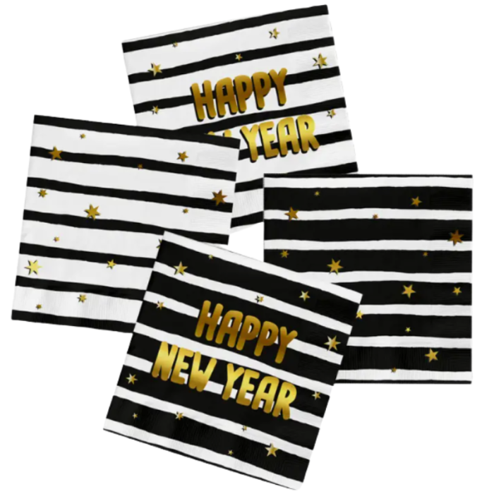 Guardanapos Happy New Year - Pack 20 - Image 1