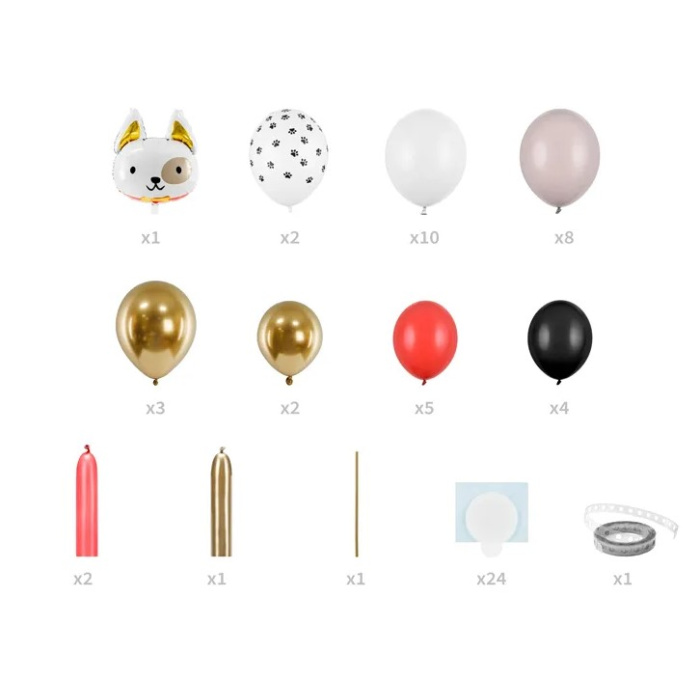 Kit Torre Balões Cãozinho 140cm - Image 2
