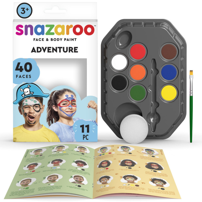 Kit Pintura Facial Jungle - Snazaroo - Image 1