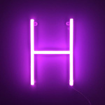 Luz Neon Rosa - H