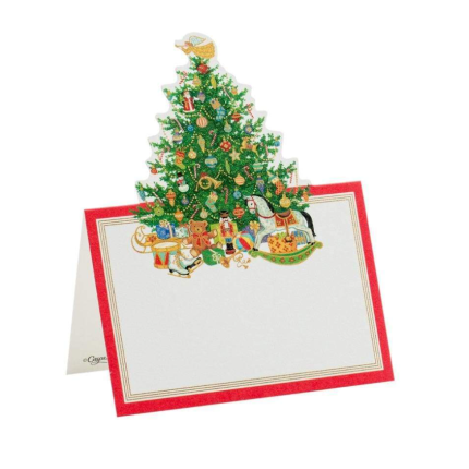 Marcadores de Mesa Arvore Natal - Pack.8