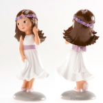 Menina Vestido Branco e Laço - Image 2