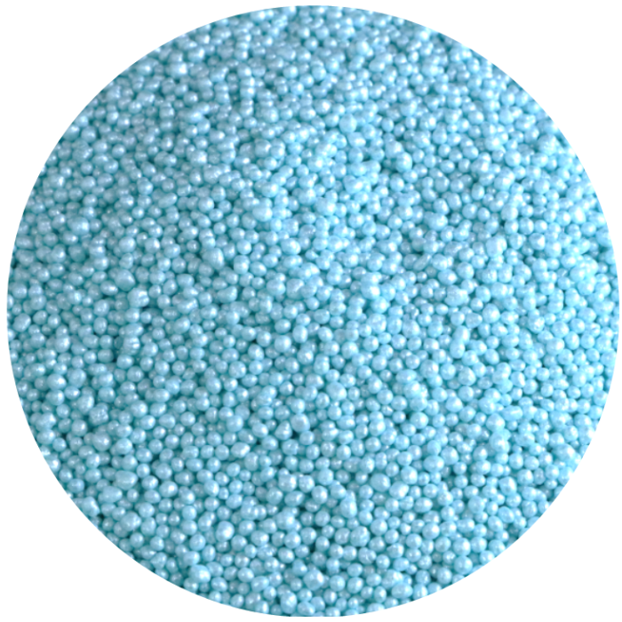 Mini Pérolas Azul Claro - 75Gr - Image 1