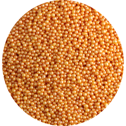 Mini Pérolas Laranja - 75Gr