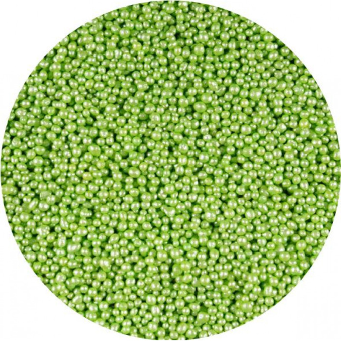 Mini Pérolas Verde - 75Gr - Image 1