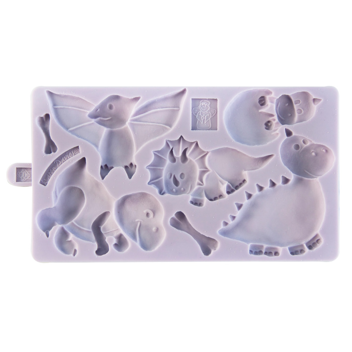 Molde Silicone Dinossauro - 21x12cm - Image 1