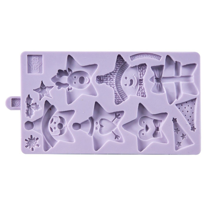Molde Silicone Estrelas Natal - Image 1