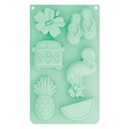Molde Silicone Verão - 30x17.5x3cm
