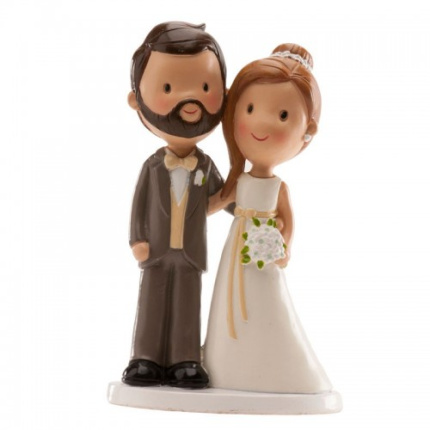 Noivos Juntos Bouquet - 15Cm